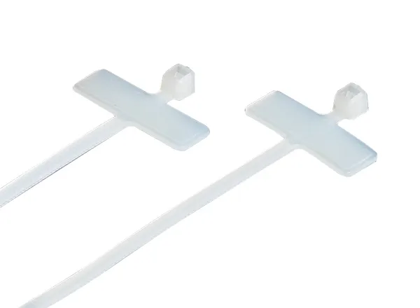 [129930] Kabelbinder 100x2,5mm med skilt 8x24mm, 100 stk.