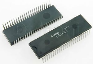 [130486] Single-Chip Signal Processor for Color TV Use DIP-48