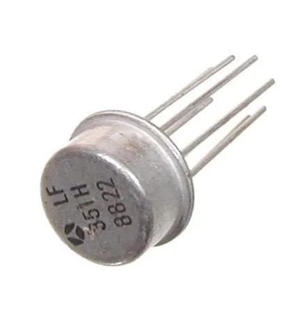 [130758] Wide Bandwidth Single J-FET OP-AMP TO-99/8