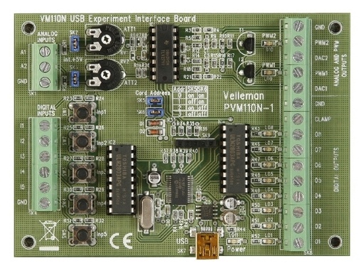 [131095] Byggesæt: USB Interface kort