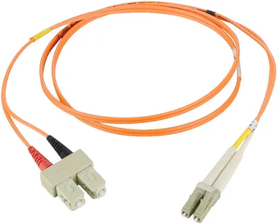 [131474] Lyslederkabel OM2 LC/SC 1m Orange