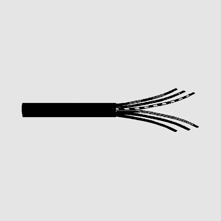 [131512] Multileder Uskærmet 8x0,50mm² Grey