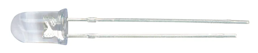 [97719] LED 5mm. 18000mcd,  kold hvid