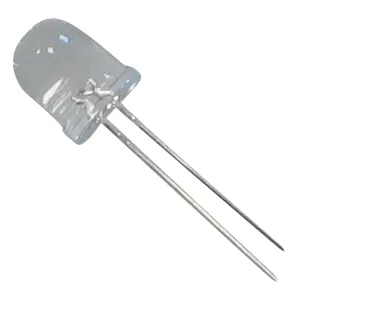 [97721] LED 10mm. 18000mcd, hvid transparent