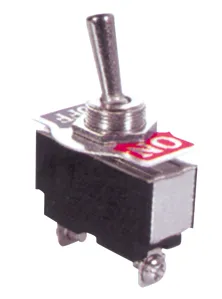 [97819] Switch 1-pol 10A ON/OFF MED SKILT KN3B-101A