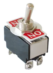 [97845] Switch 2-pol 10A ON-ON MED SKILT KN3(B)-202A