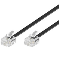 [99502] RJ11-RJ11 HAN/HAN kabel, 3m, SORT