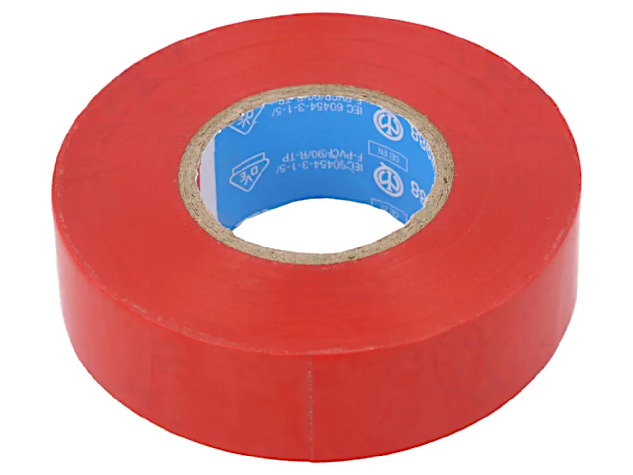 [99532] Isoleringstape, 20m x 19mm, rød