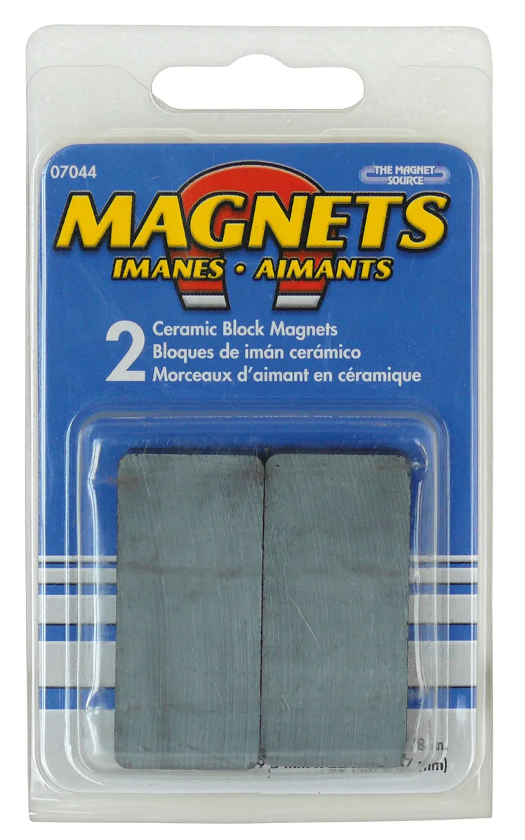 [100245] Rektangulær magnetsæt, 2 stk. 47 x 22 x 9,5mm