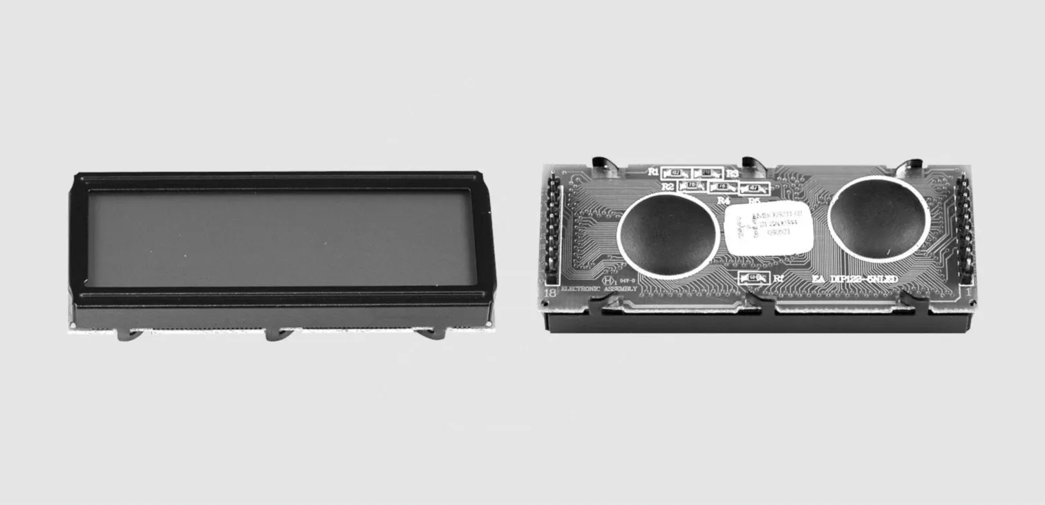 [107730] LCD-Graphicm 88,0x19,0mm 180x32 Blue DIL