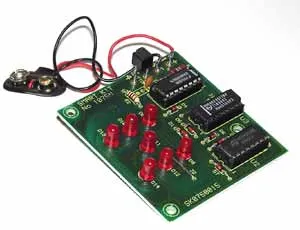 [123141] Færdigsamlet: Elektronisk Terning