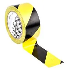[123259] Advarselstape 3M GUL/SORT, 50mm x 33m