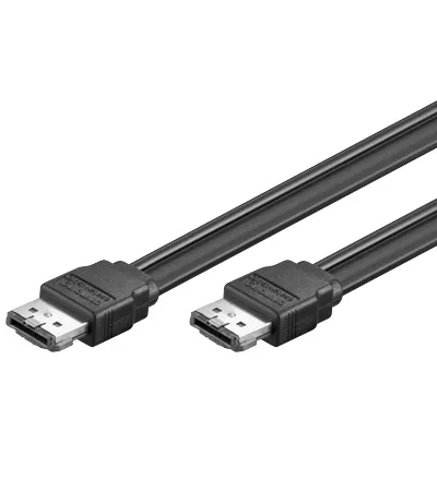 [124045] SATA-kabel eSATApd/eSATApd POWER 2m