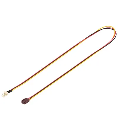 [124051] FAN forlængerkabel, 3-pin, 62cm