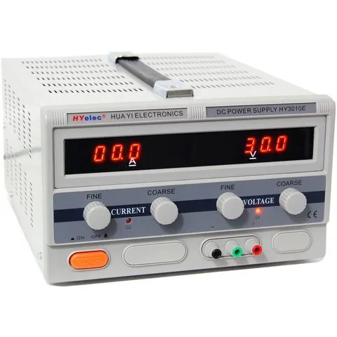 [124064] Laboratoriestrømforsyning 0-30V / 0-10A