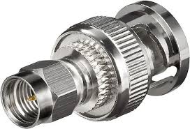 [124771] SMA han - BNC han adapter