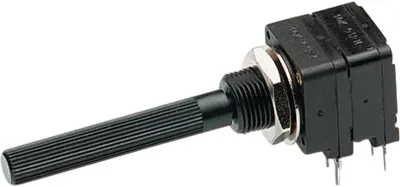 [124969] Potentiometer 6mm. STEREO LINEÆR 2x10K