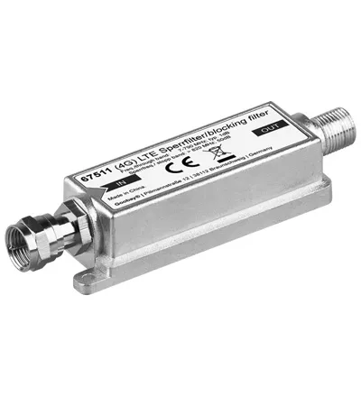 [125099] LTE(4G)-Filter F-jack/F-plug, outdoor