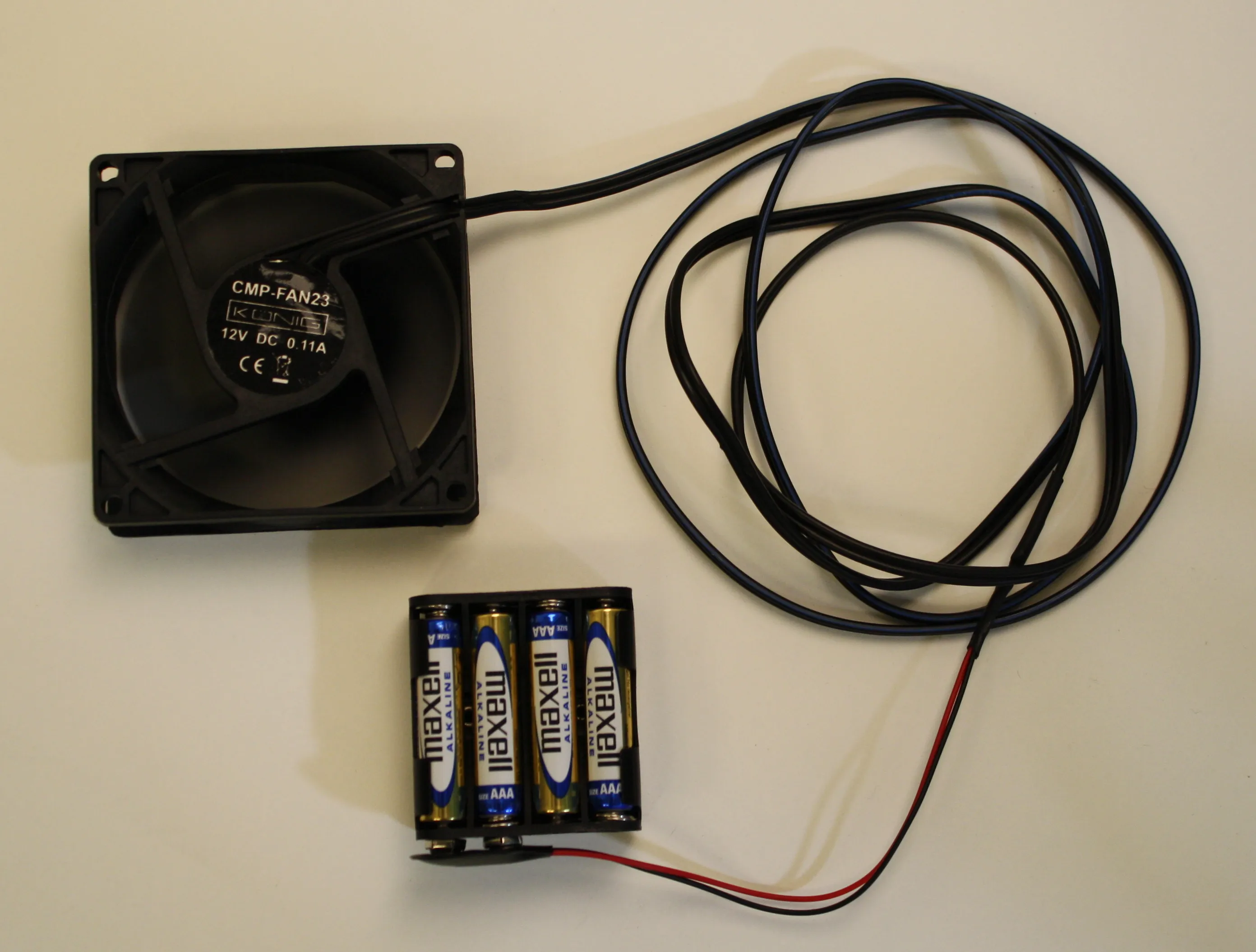 [125177] Computer ventilator, 80x80x25 mm. m.batteribox