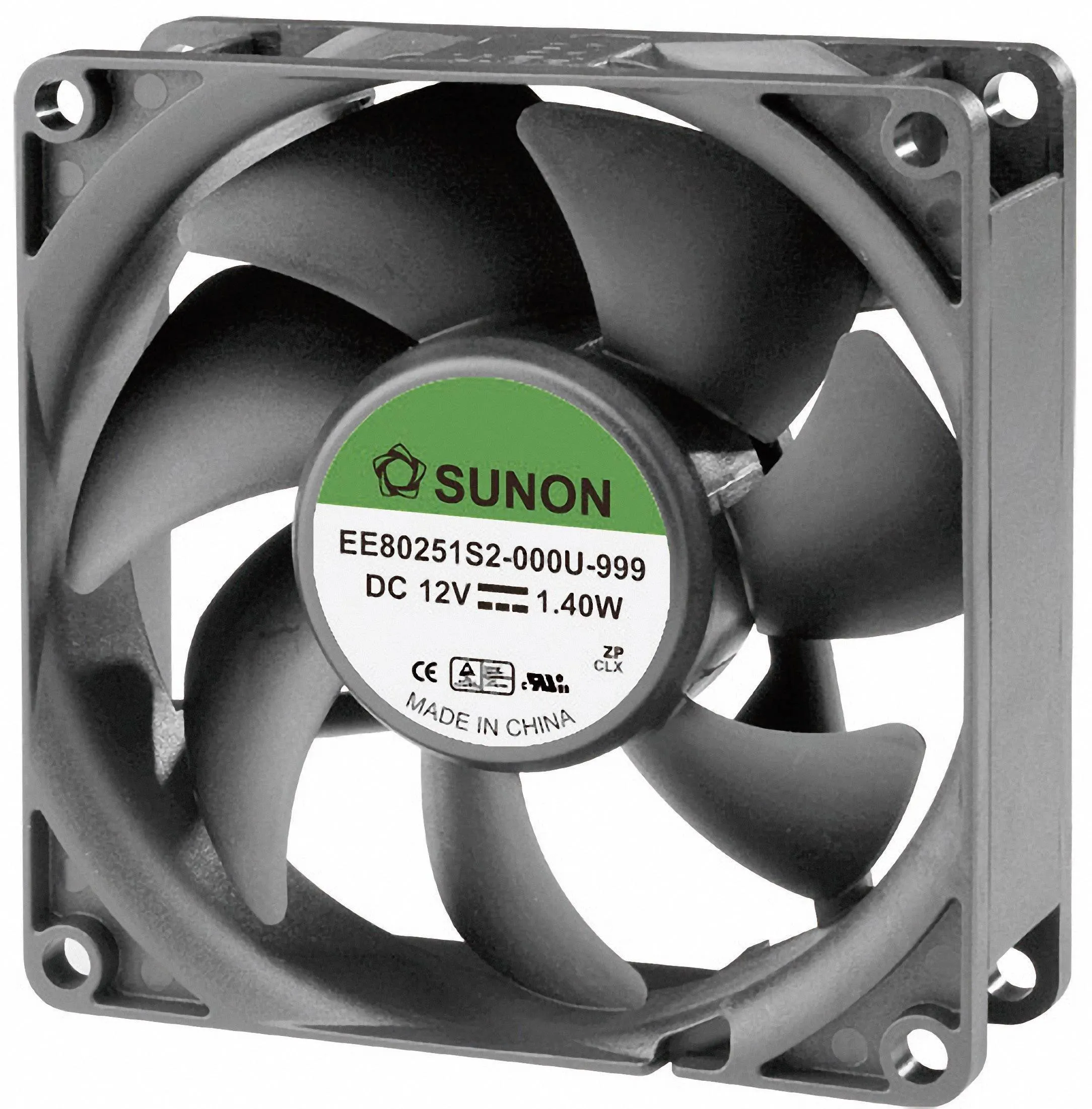 [125216] Fan 12V 80x25 S 62,8m³/h 30dBA