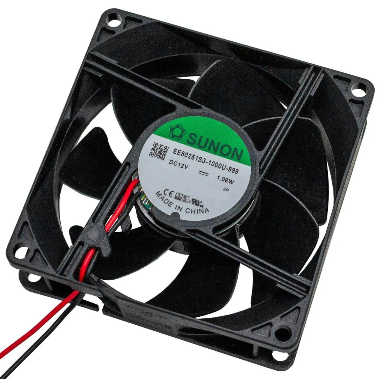 [125220] Fan 12V 80x25 S 56m³/h 28dBA