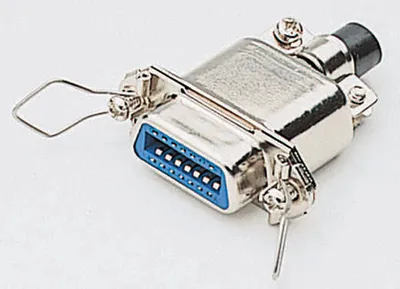 [125341] Centronic 14-pol Hun m. hus for kabel