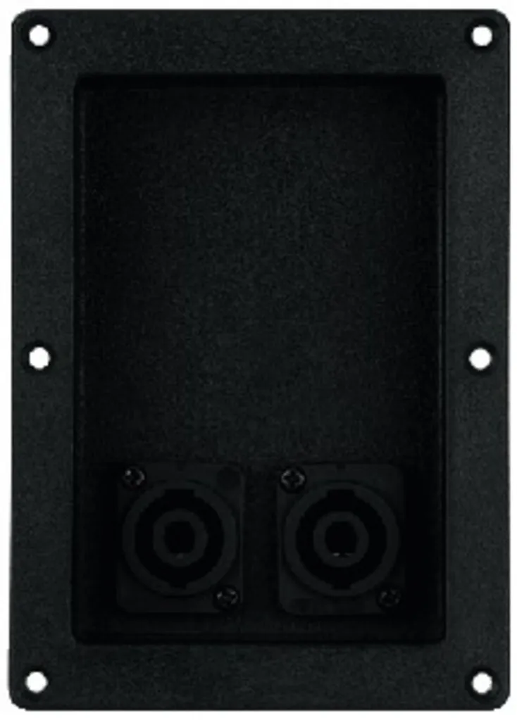 [125728] Monteringsplade MED 2 x SpeakON