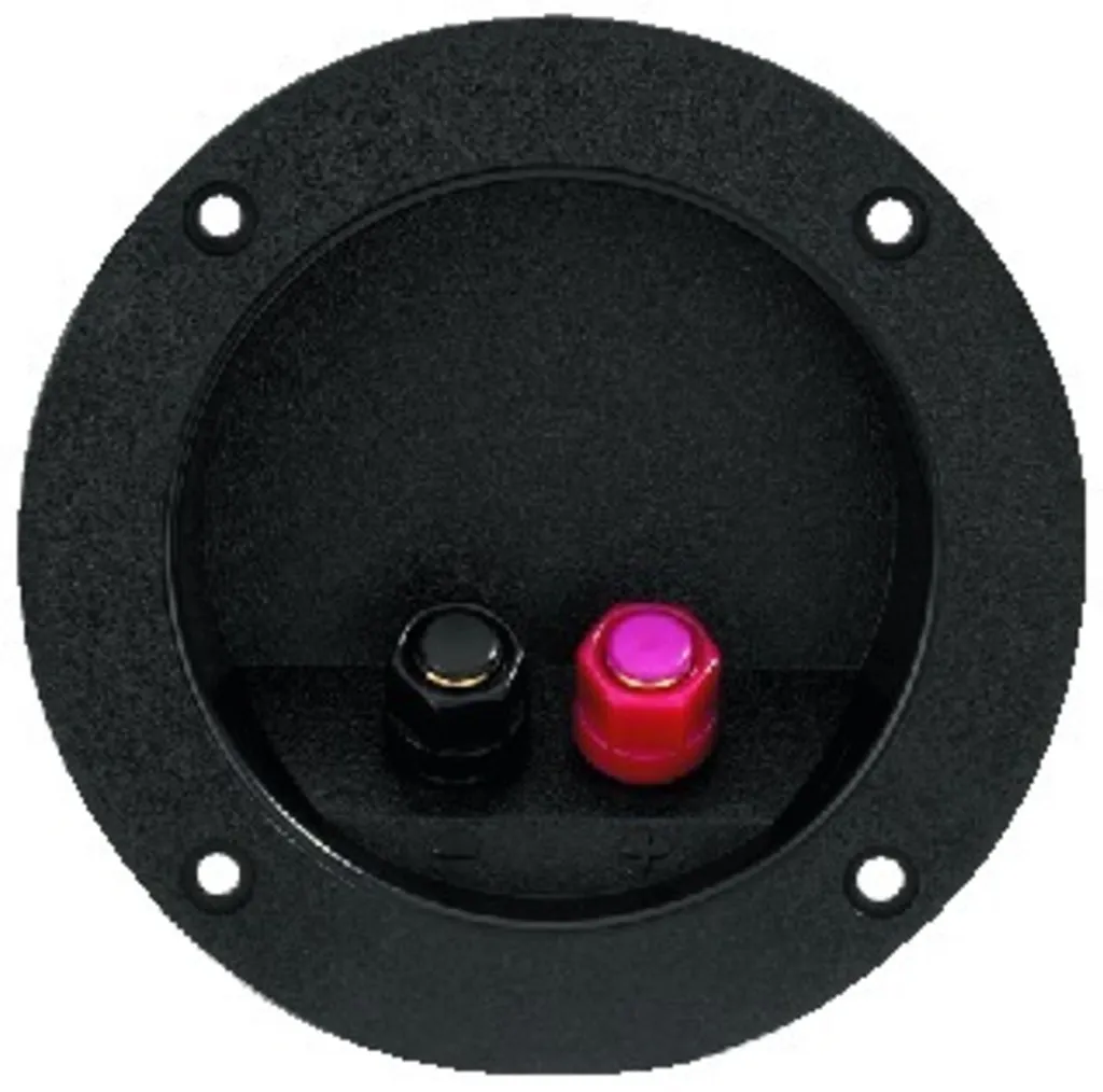 [125732] Højttalerterminal Ø=105 mm.