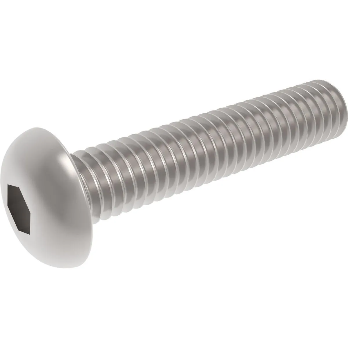 [136740] Hex. Socket Screws M4x12 A2 Rusrfri 100 stk.