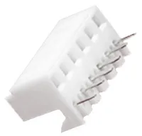 [137153] Lige Printkortfatning med 1 Række, 2.54mm Afstand, 6-Polet, 2,5A 250 V