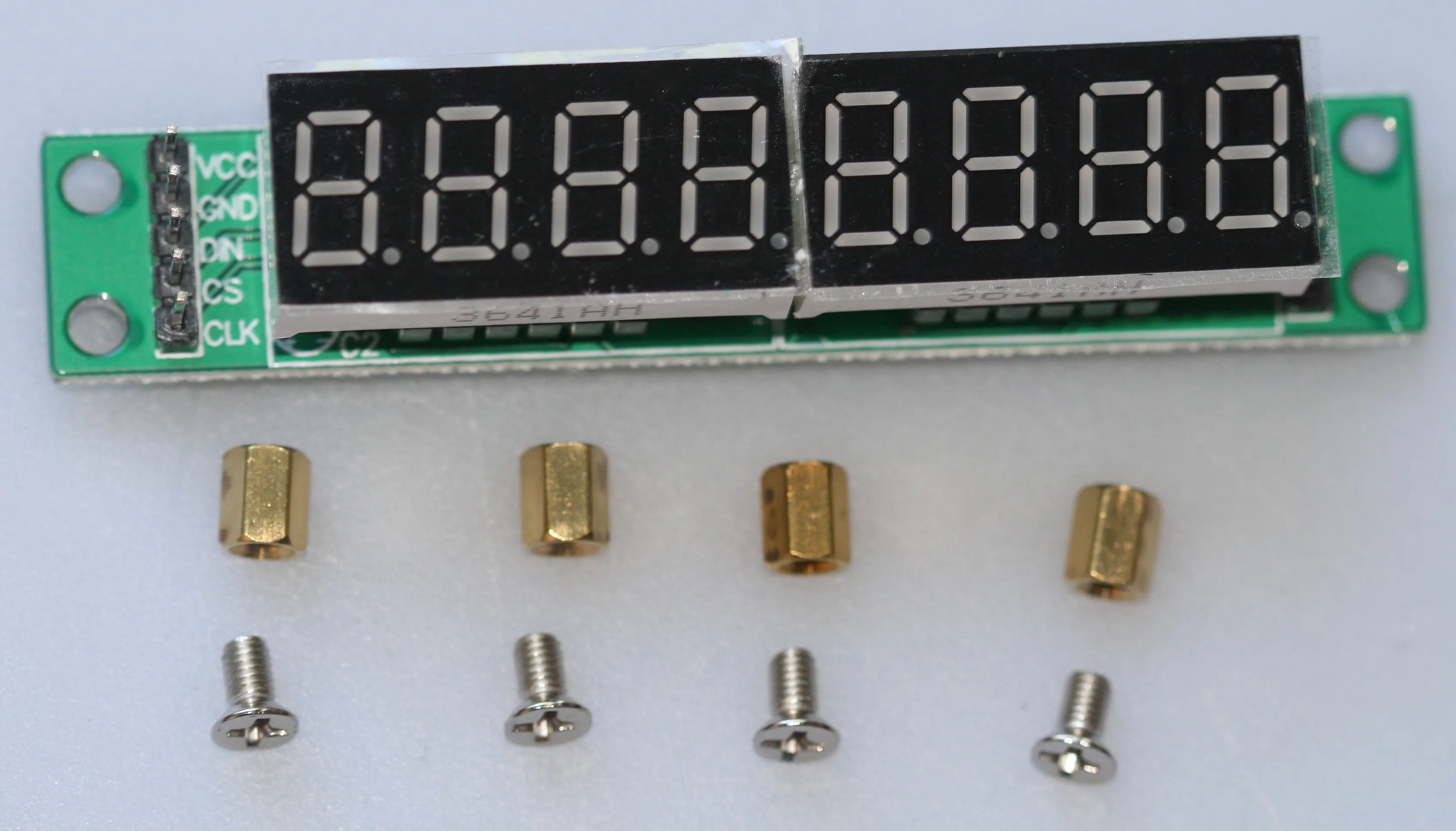 [137170] MAX7921 8 Digit Seven Segment