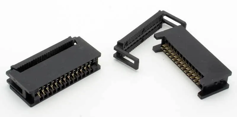 [137362] Kantconnector 2x13-pol RM2,54 Fladkabel