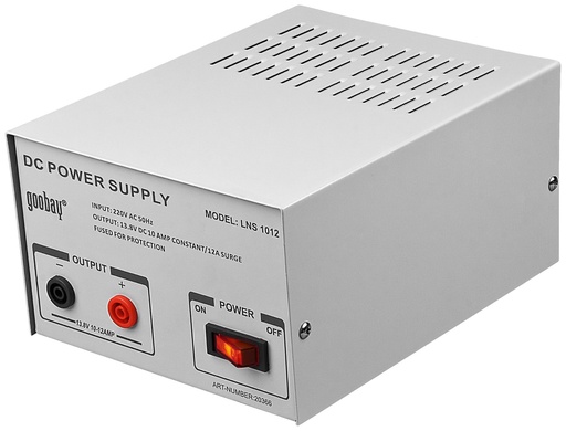 [137990] Laboratorium fast spænding strømforsyning 13.8V DC 10A